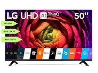 Televisor LG 50" LED Smart TV UHD 4K con ThinQ AI 50UR7300PSA